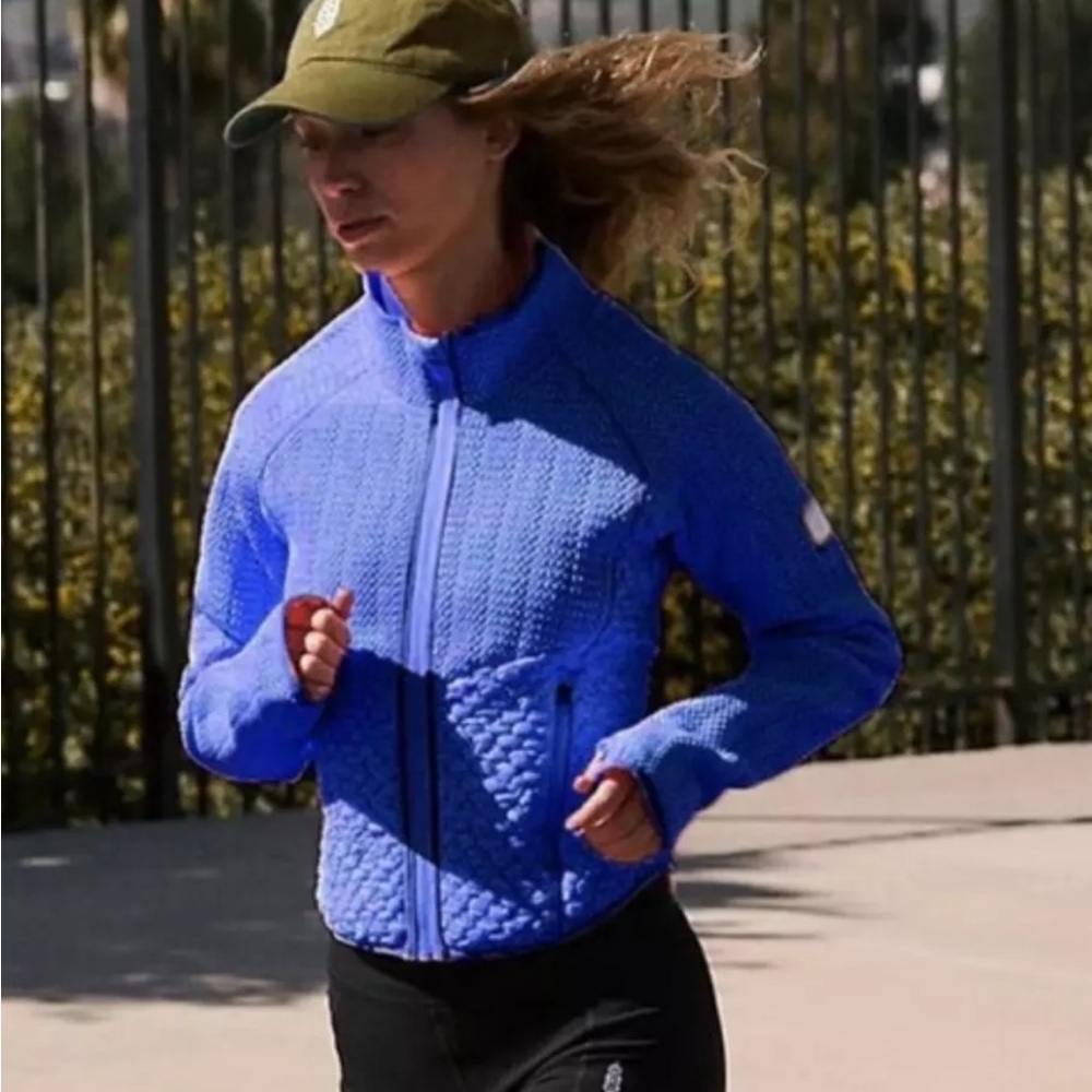 Free People Movement Women's Vibrant Blue Ski Packable Jacket